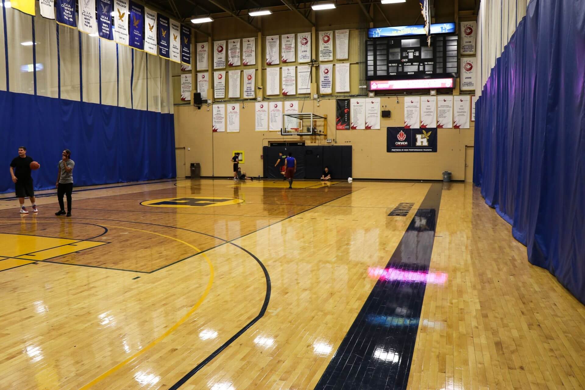 Humber College North's gym