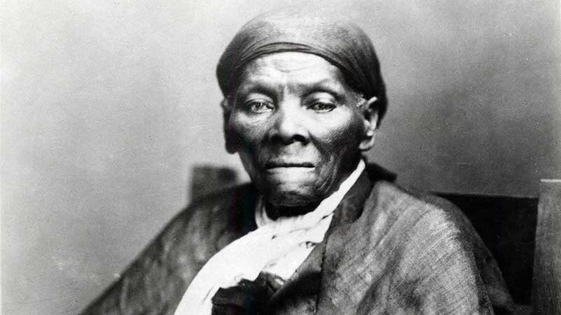 Black and White photo of Harriet Tubman