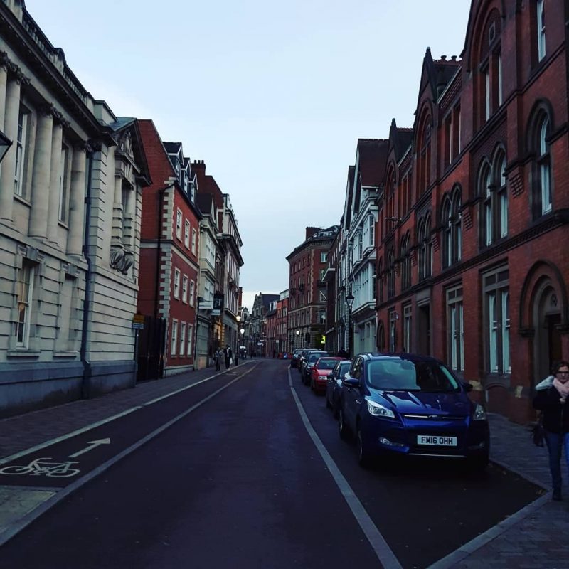 Street in Leicester, UK
