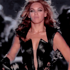 Beyonce Knowles-Carter performs "Single Ladies".