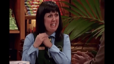 Millicent from The Suite Life of Zack & Cody trembles with fears.