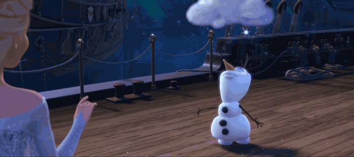 Olaf from "Frozen".