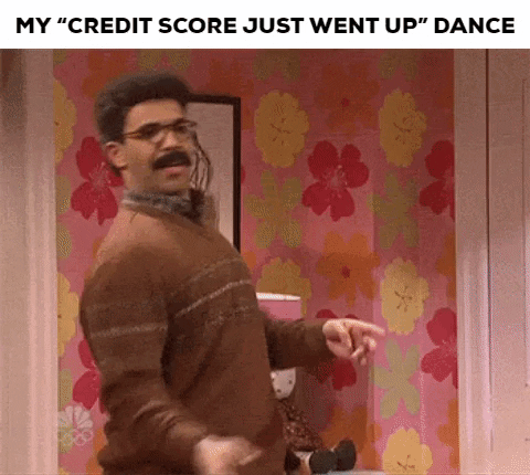 My "credit score just went up" dance
Drake dancing 