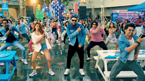 A group of people is dancing and having fun.

Clubbing Summer Vacation GIF