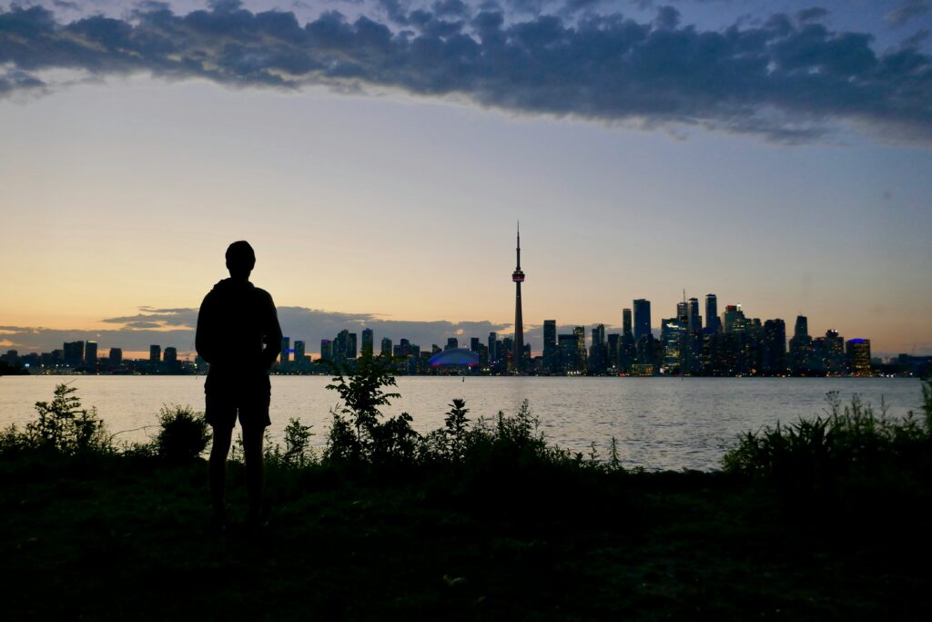 Picture of Toronto skyline.