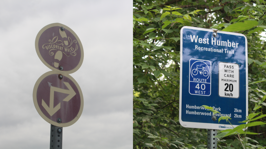 Pictures of discovery walks and trails at the Humber Arboretum.