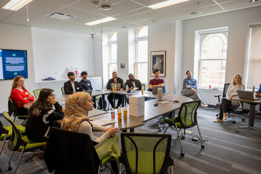 IGNITE board of directors at collab days in a meeting.