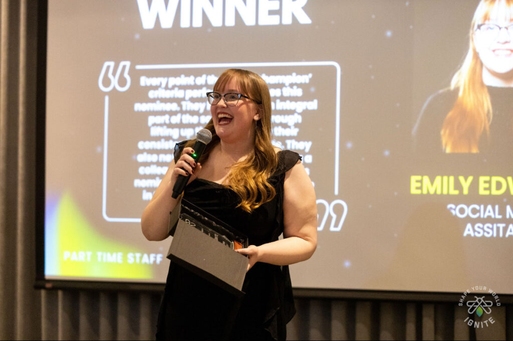 IGNITE's new face of advocacy, Emily Edwards | IGNITE