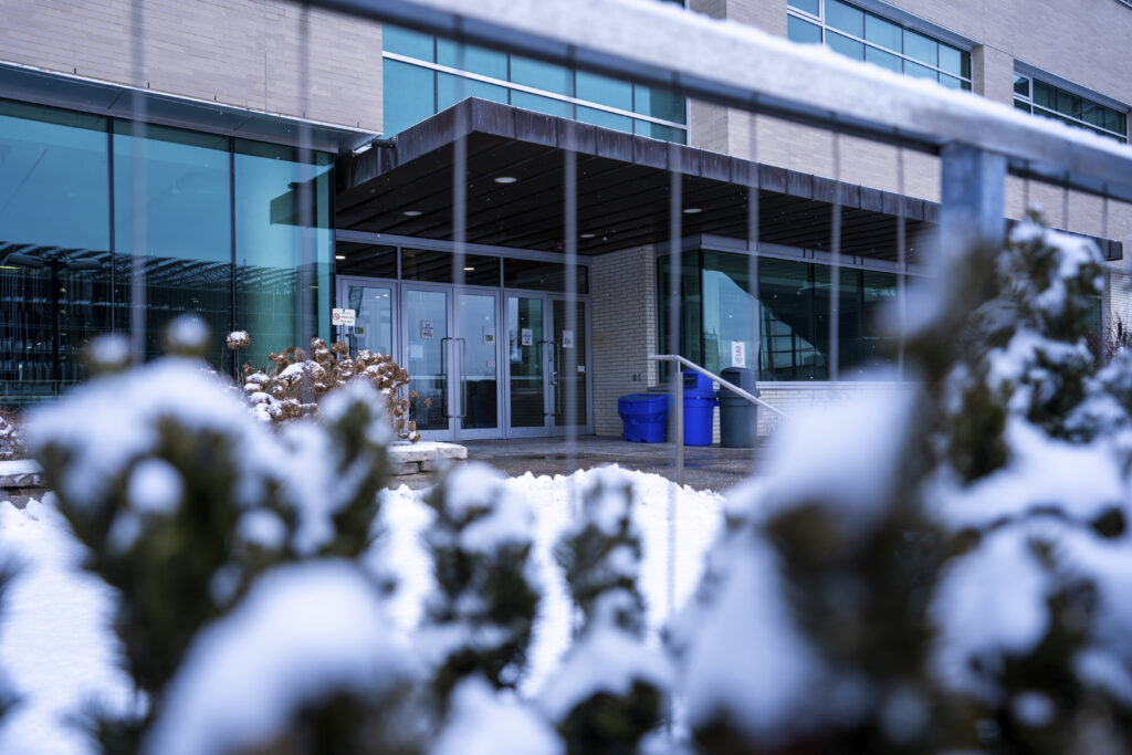 The outside of the University of Guelph-Humber campus.