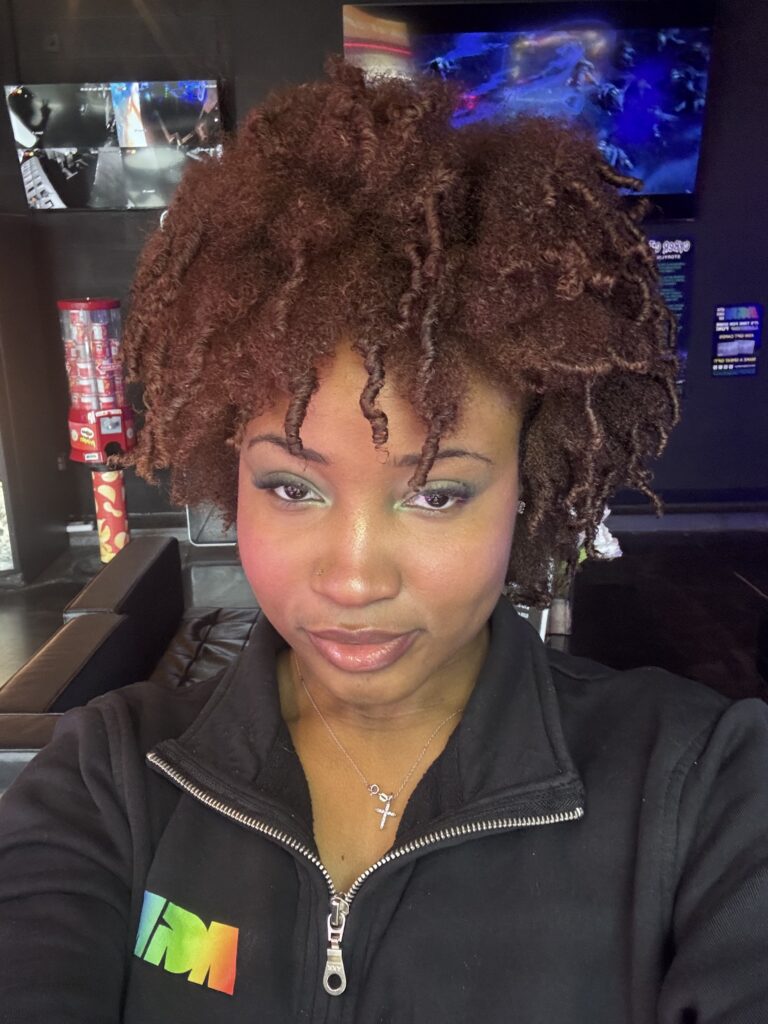A selfie of Brianna Harris.