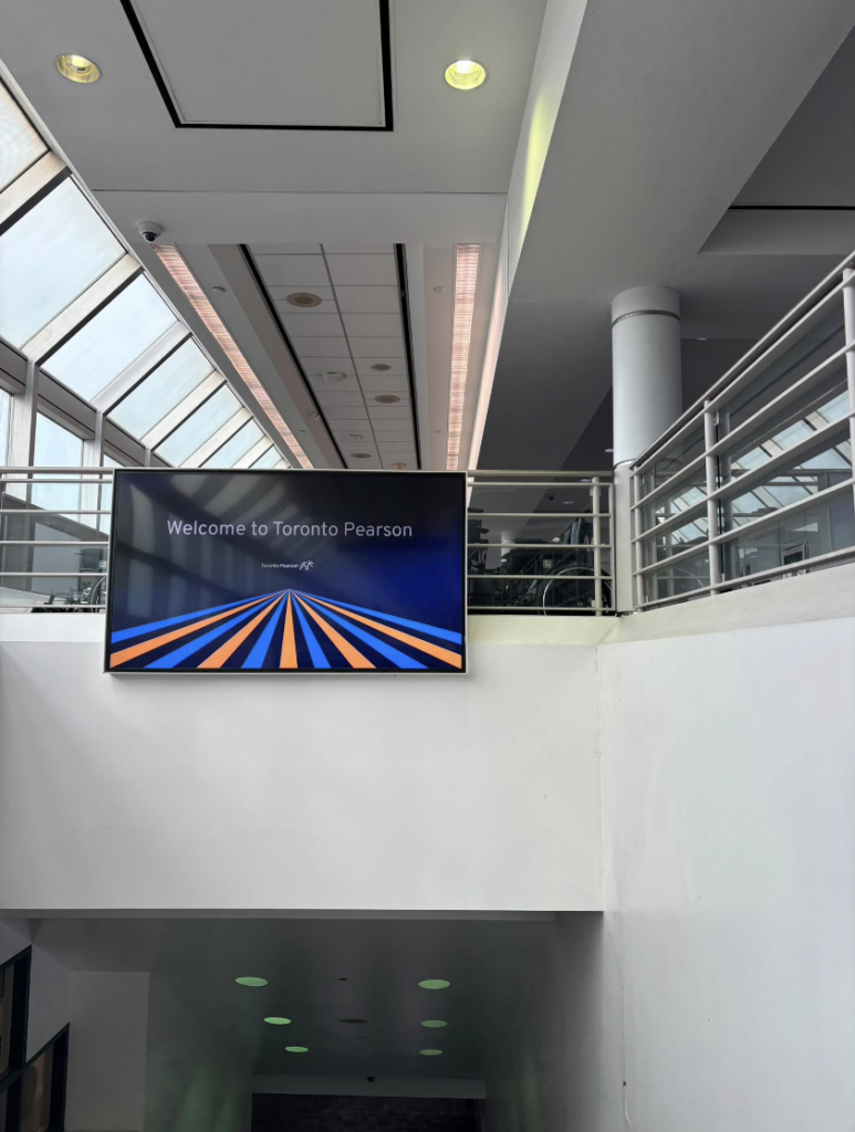Photo of the Toronto Pearson Airport